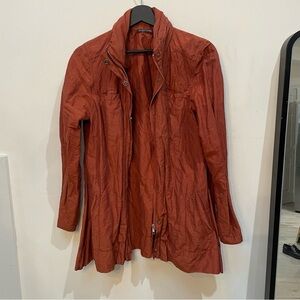 Eileen Fisher Rust Trench Coat